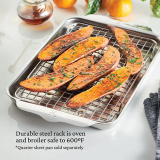 OvenBond Stainless Steel Quarter Sheet Pan Rack - La Cuisine