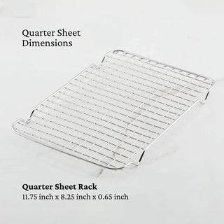 OvenBond Stainless Steel Quarter Sheet Pan Rack - La Cuisine