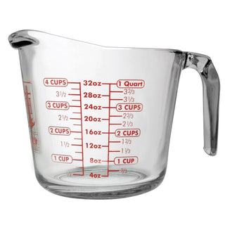 Glass Measuring Cup, 4 Cups - La Cuisine