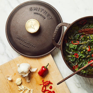 Cast Iron Dutch Oven, 5.5 QT