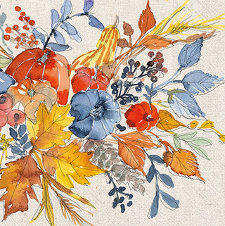 Fall Flair Fall Autumn Paper Cocktail Napkins, pkg/20 - La Cuisine
