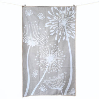 Dandelions - Dual Sided Hand Towel- Microfiber Kitchen Towel - La Cuisine