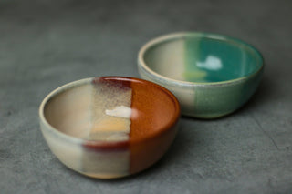 Handmade Ceramic Ramekin Dish: Orange