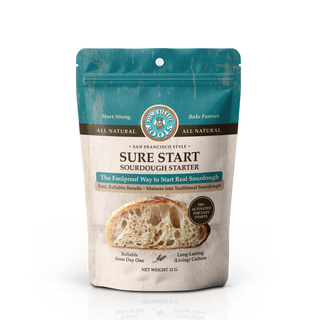 Sure Start Sourdough Starter Culture by My Rustic Roots, freeze-dried 12g for making sourdough bread.