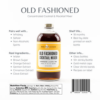 Old Fashioned Cocktail Syrup