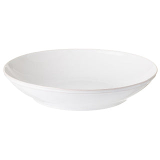 Fontana Low Serving Bowl, White