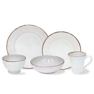 Sardegna Dinnerware Set/5, White