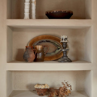 Poterie Oval Platter, Mocha