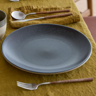 Dinner Plate Arenito - Charcoal Grey