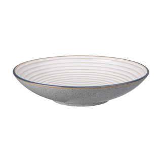 Studio Grey White Large Ridged Bowl