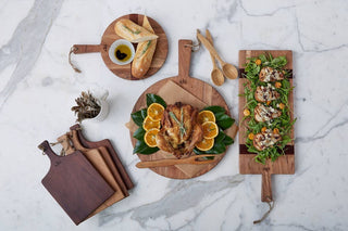 Acacia Wood Charcuterie Cheese Board Small - La Cuisine