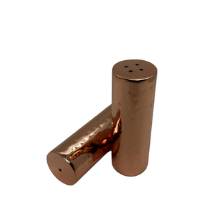 Shiny Copper Salt and Pepper Shakers