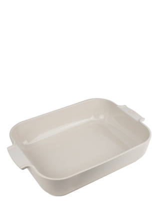 Appolia Ceramic Rectangular Baker 40 cm - 16" Ecru - La Cuisine