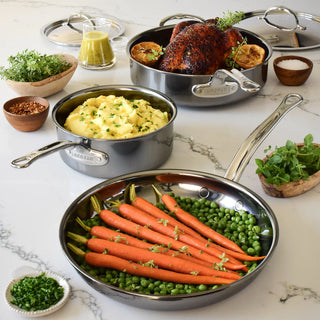 5 PC NanoBond Titanium Cookware Set - La Cuisine