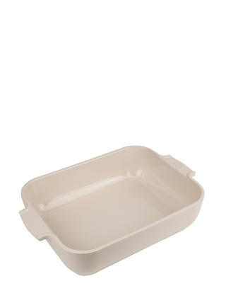 Appolia Ceramic Rectangular Baker 32 cm - 12.5" Ecru - La Cuisine