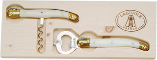 Jean Dubost Ivory Corkscrew & Bottle Opener