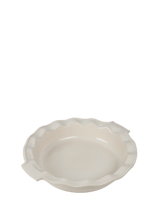 Appolia Ceramic Pie Dish, 30 cm - 12 in, Ecru - La Cuisine