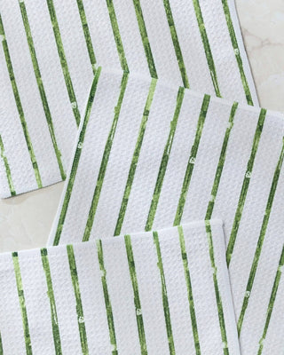 Greenhouse Stripe Dishcloth, Set/3 - La Cuisine