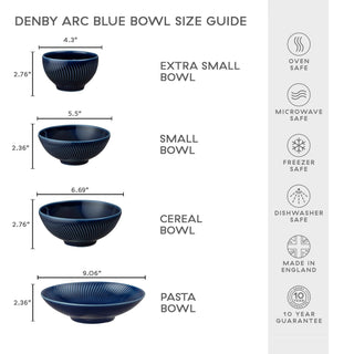 Arc Blue Pasta Bowl - La Cuisine