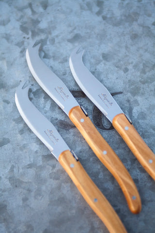 Mini Fork Tipped Knife Olivewood - La Cuisine