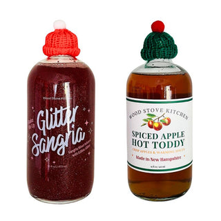 Mini Knit Cap for Bottles Caps: Red - La Cuisine
