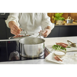 Atlantis 7 Stainless Steel Saucepan 2.3-qt - La Cuisine