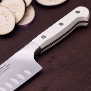 Pro LeBlanc 7" Hollow Edge Santoku Knife