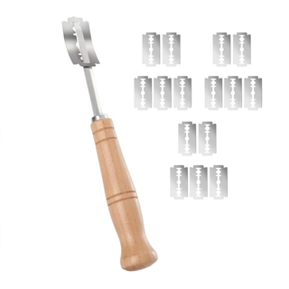 Stainless Steel Bread Lame, 15 Blades