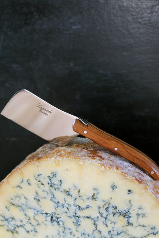 Laguiole Mini Cheese Cutter Olivewood - La Cuisine