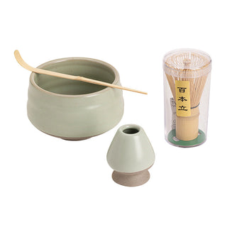 Gohobi Classic Ceramic Bowl Matcha Set - La Cuisine