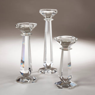 Crystal Brilliance Candle Pillar Holder - La Cuisine