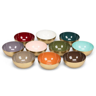 Mini Enamel Bowl-Moss Green-4"D