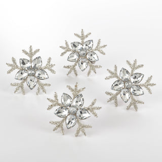 Snowflake Design Napkin Ring - La Cuisine