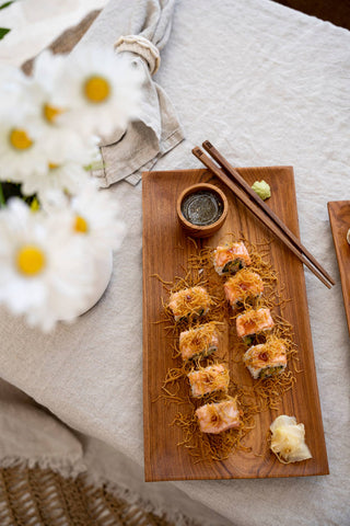 Teak Root Chop Sticks - La Cuisine