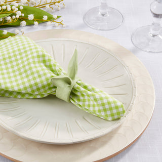 Bunny Ears Napkin Ring: Green