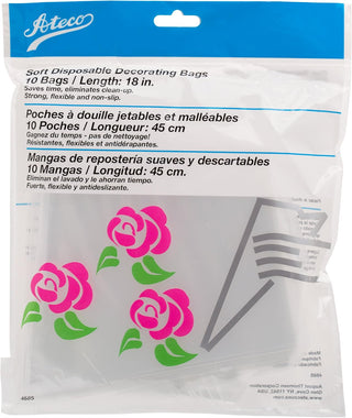 Soft Disposable Pastry Bags, 18"