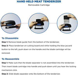 Meat Tenderizer, 45 Blades - La Cuisine