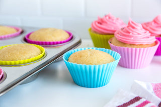 Bakelicious Silicone Cupcake Liners, Set/12 - La Cuisine