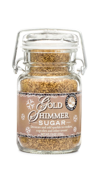 Gold Shimmer Sugar - La Cuisine