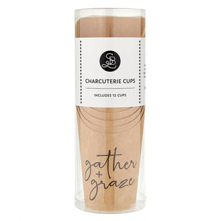 Paper Charcuterie Cups - La Cuisine