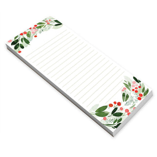 Holiday List Pad  - Christmas Botanicals - La Cuisine