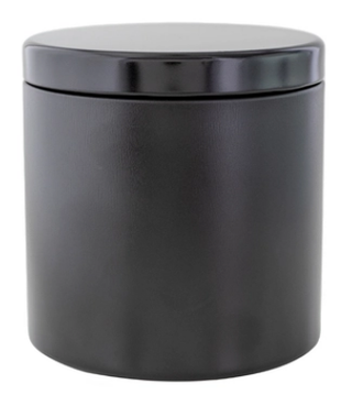 Metal Lidded Tin - Black - 4 oz: Montana Huckleberry