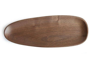 Gohobi Irregular Walnut Wooden Serving Tray Teapot Tray: A - La Cuisine