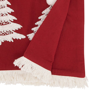 Holly Jolly Christmas Trees Table Runner