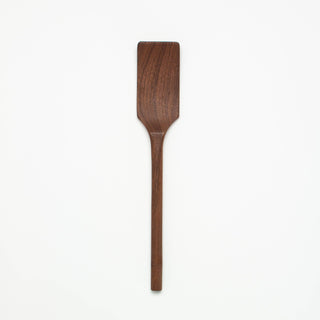 12" Walnut Wood Narrow Spatula - Cooking Kitchen Utensil - La Cuisine