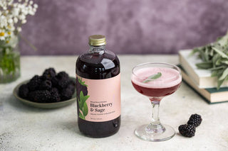 Blackberry & Sage Cocktail Mixer and Mocktail Mixer, 16 fl oz - La Cuisine
