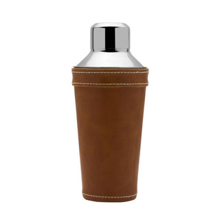 Leather Stitched Cocktail Shaker