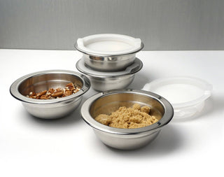 Prep Bowls With Lids, Set/4 - La Cuisine