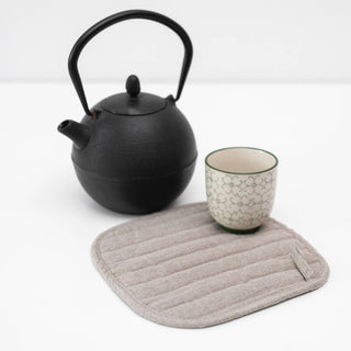 Natural Linen Potholder - La Cuisine