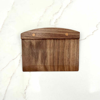 Walnut Bench Scraper - La Cuisine